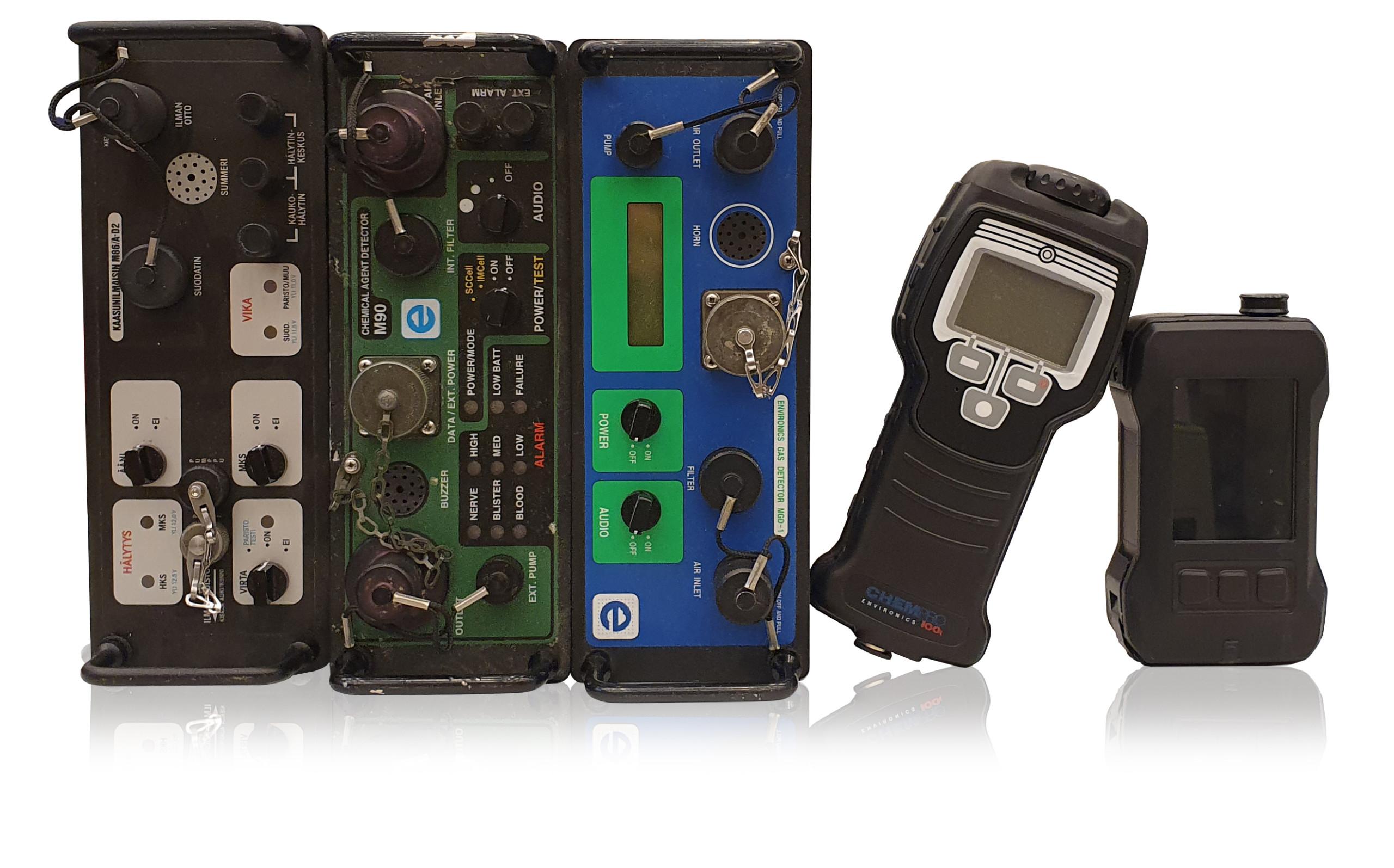 Environics chemical detectors evolution from M86 to ChemProX