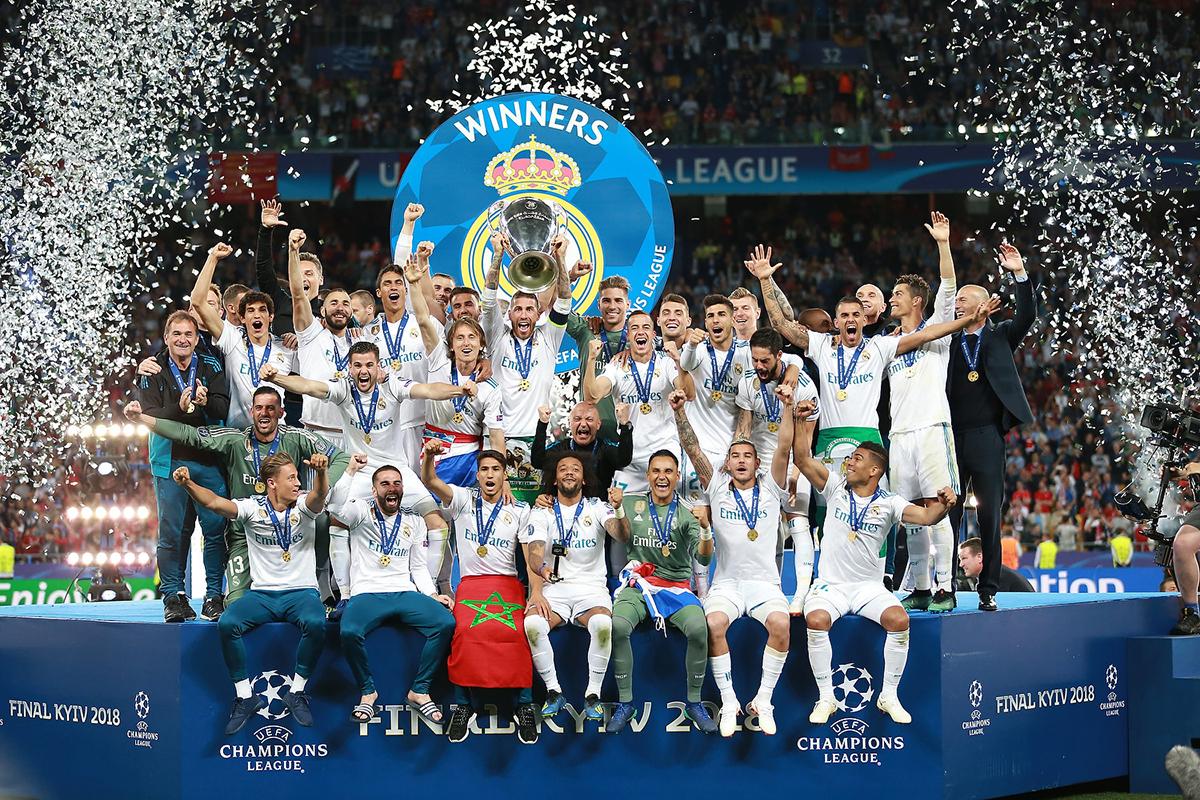 Real Madrid C.F. the Winner Of The Champions League in 2018