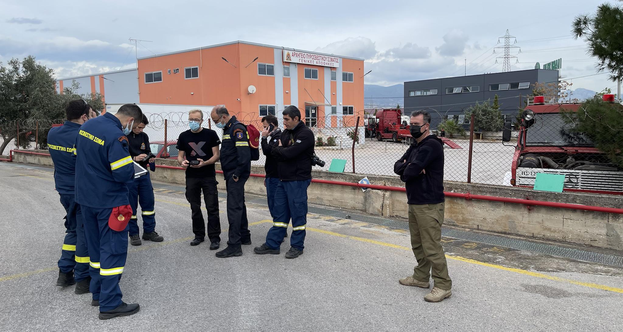 Utilizing ChemProX for Disaster Management in Greece