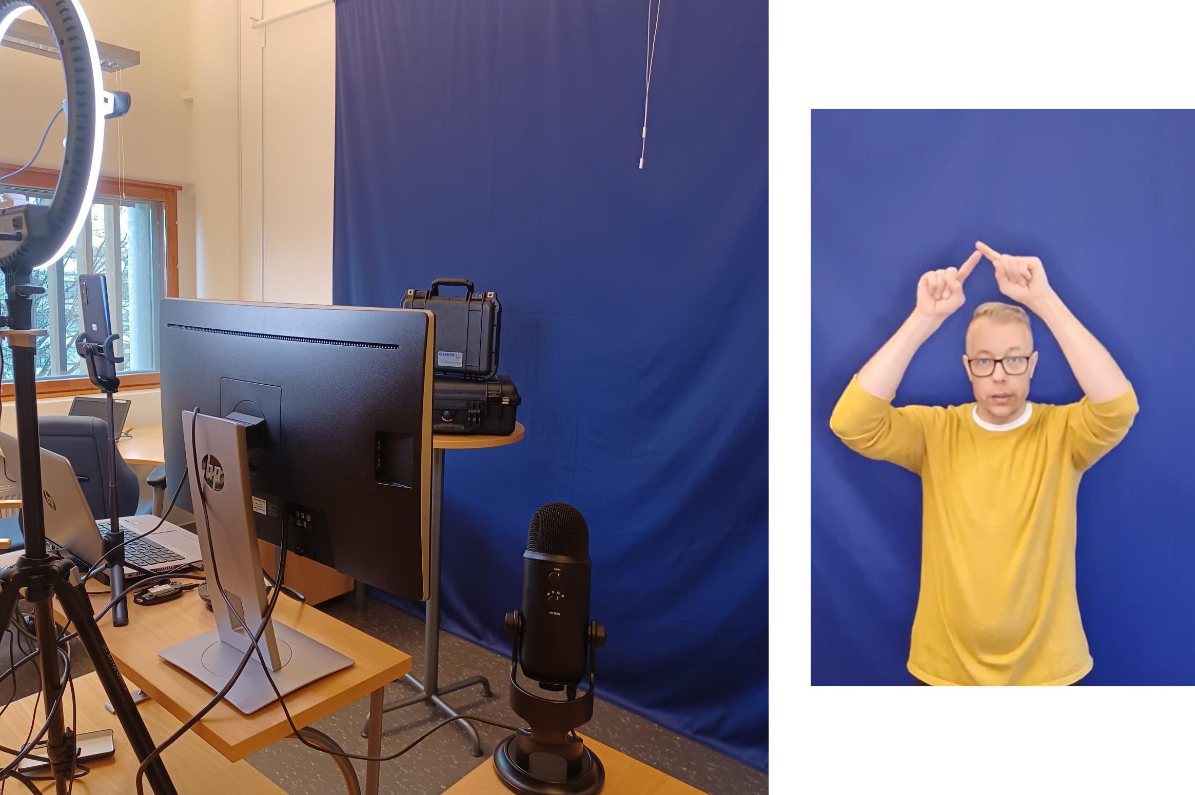 Online-Training-Recording-Setup