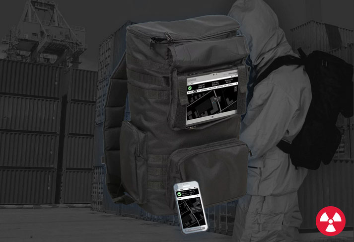 Radionuclide Identifier Backpack & Source Location