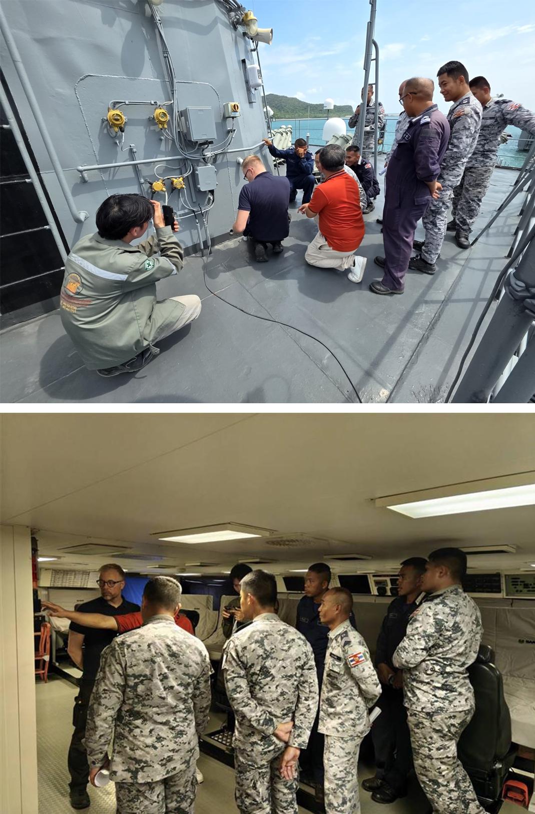Royal Thai Navy CBRN Training